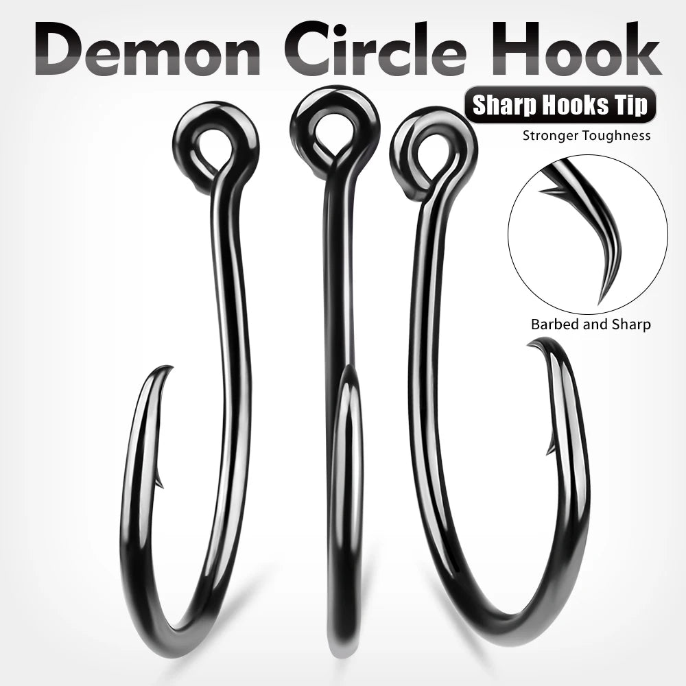 KATUYSHA High Carbon Steel Jig Fishing Hook - Annealed for Reduced Brittleness
