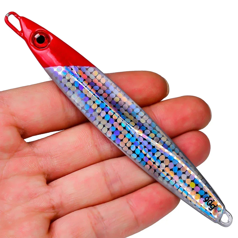 KATUYSHA Metal Jig Fishing Lure Cast Hook Pesca Artificial Bait Swimbait 3D Laser Wobbler Pike Spoon Carp Spinner Sea Tackle Kit