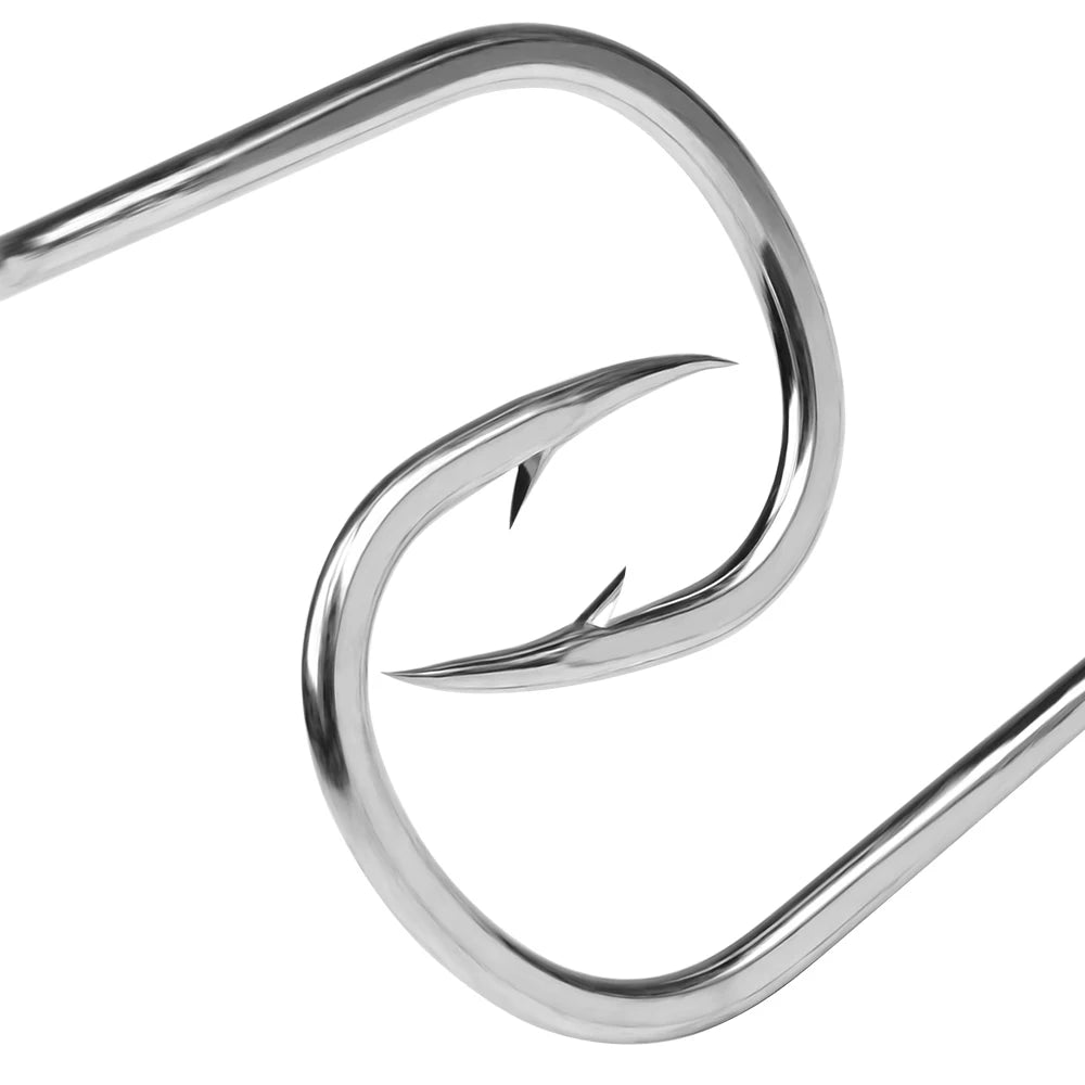 KATUYSHA Jig Fishing Hook High Carbon Steel - Barbed with Hydrophilic Coating for Faster Sinking