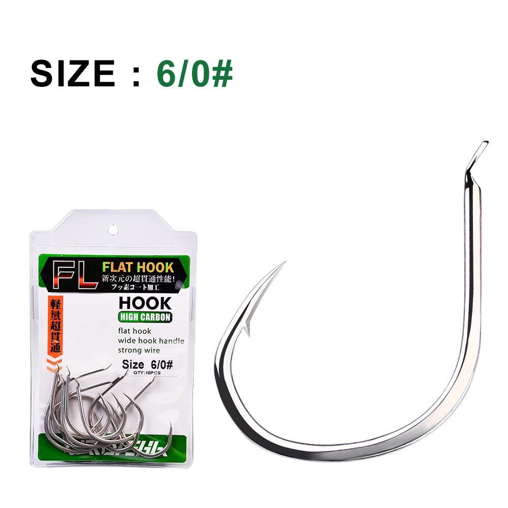 KATUYSHA High Carbon Steel Jig Fishing Hook - Wholesale for Commercial Fishermen