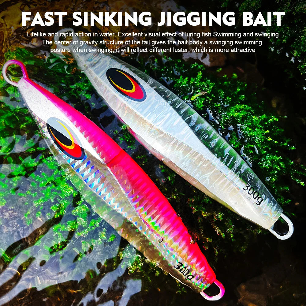 KATUYSHA Metal Jig Fishing Lure Swimbait Spinner Sea Tackle Kit Pesca Artificial Bait Cast 3D Laser Wobbler Pike Spoon Carp Hook