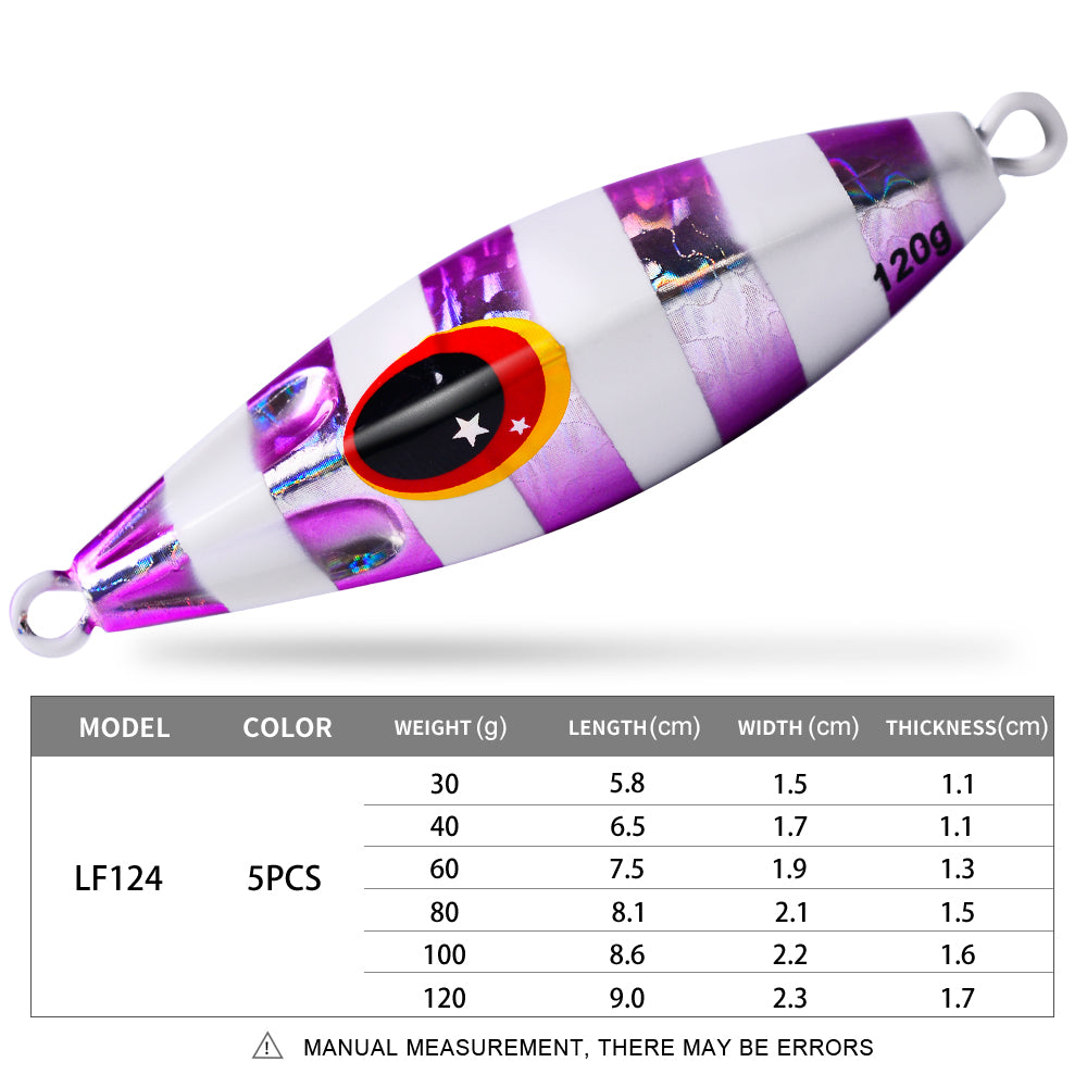 KATUYSHA Metal Jigs Lures 30g-40g-60g-80g-100g-120g Trolling Saltwater Vertical Fishing Jigging Bait Long Casting Hard cebos