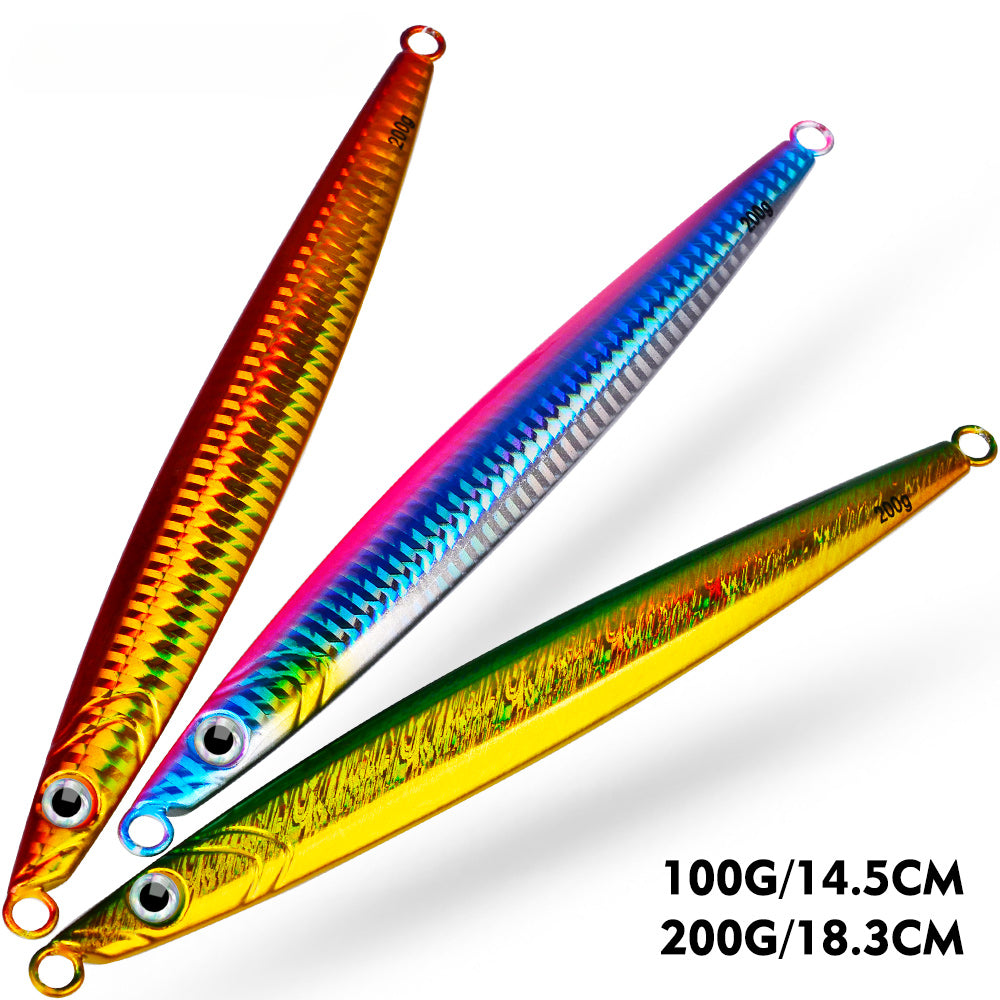 KATUYSHA 1PC Metal Fishing Lure 100g-200g Artificial Jigging Baits Sinking Hard Jig Wobblers Trolling Swimbait Fishing Tackle