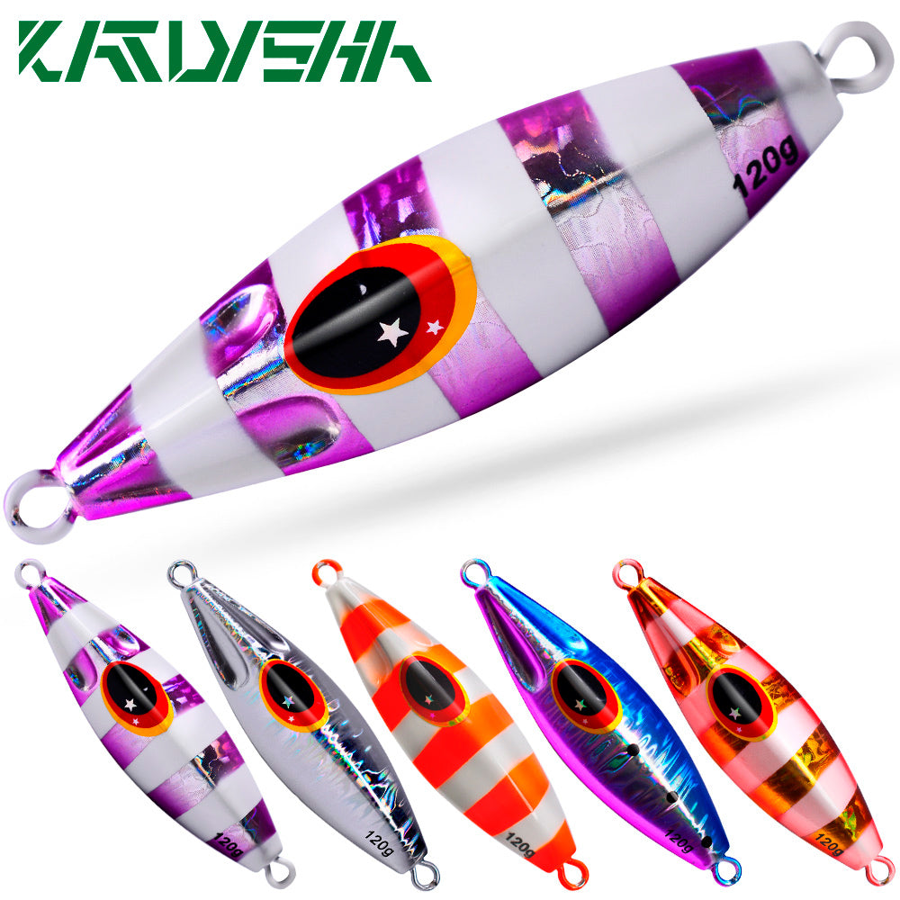 KATUYSHA Metal Jigs Lures 30g-40g-60g-80g-100g-120g Trolling Saltwater Vertical Fishing Jigging Bait Long Casting Hard cebos