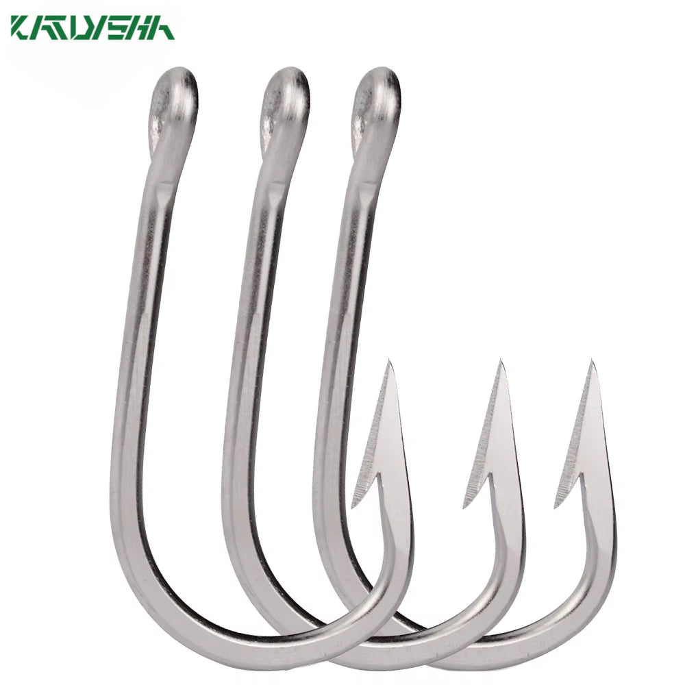 KATUYSHA Wholesale Deep Sea Swordfish Hooks - 316 Stainless Steel Polymer Coating Trolling/Deep Dropping