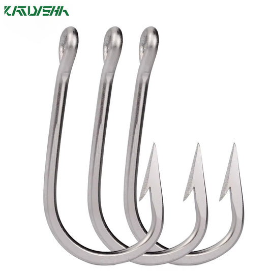 KATUYSHA   Wholesale Deep Sea Swordfish Hooks - 316 Stainless Steel Polymer Coating Trolling/Deep Dropping