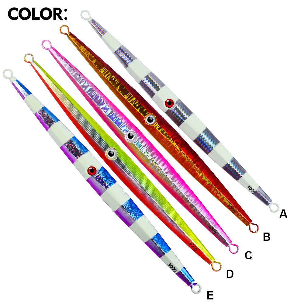 KATUYSHA 60-300G Long Throw Metal Lure Glowing Sea Fishing Lure Boat Fishing Bait Seawater Jigging Lure