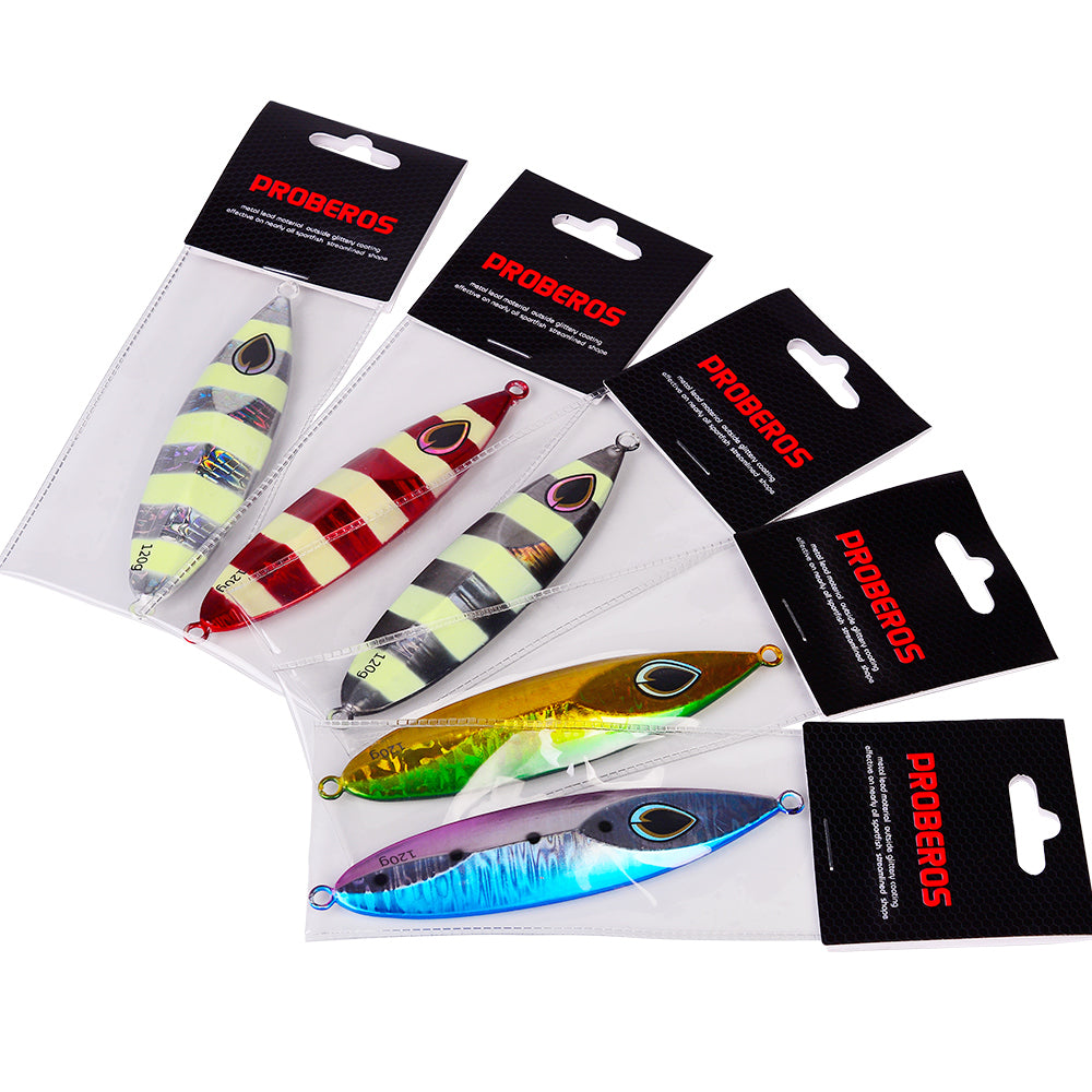 KATUYSHA glowing sea fishing lure seawater jigging lure long throw metal lure boat fishing bait