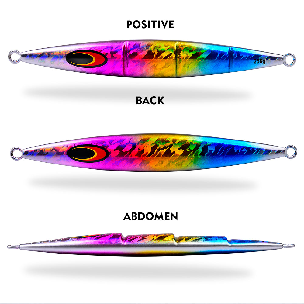 KATUYSHA 1PCS Slow Cast Jigging Bait 30-60-100-150-200-250g Metal Jigs Fishing Lures Artificial Hard Wobbler Bass Fishing Tackle