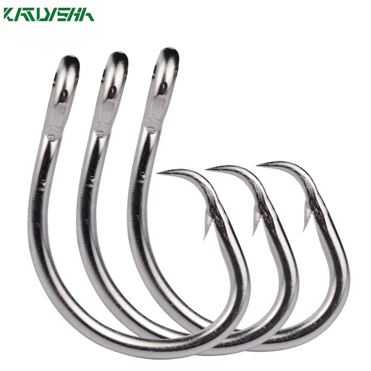 KATUYSHA  Wholesale Stainless Steel Tuna Swordfish Hooks - 4X Reinforcement Corrosion-Resistant Multi-Scenario