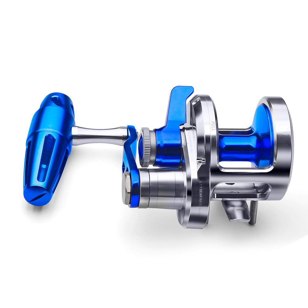 KATUYSHA PJG Jigging Reel Aluminum Alloy Jig Reel Zero Gap Smooth Drag Pre - Spooled PE Line Jigging Reel 300/400 Series Fishing Tackle