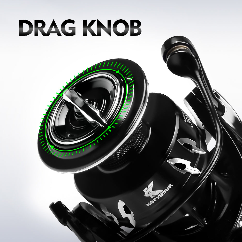 KATYUSHA AK5000HG AK6000HG Spinning Fishing Reel 15kg Drag