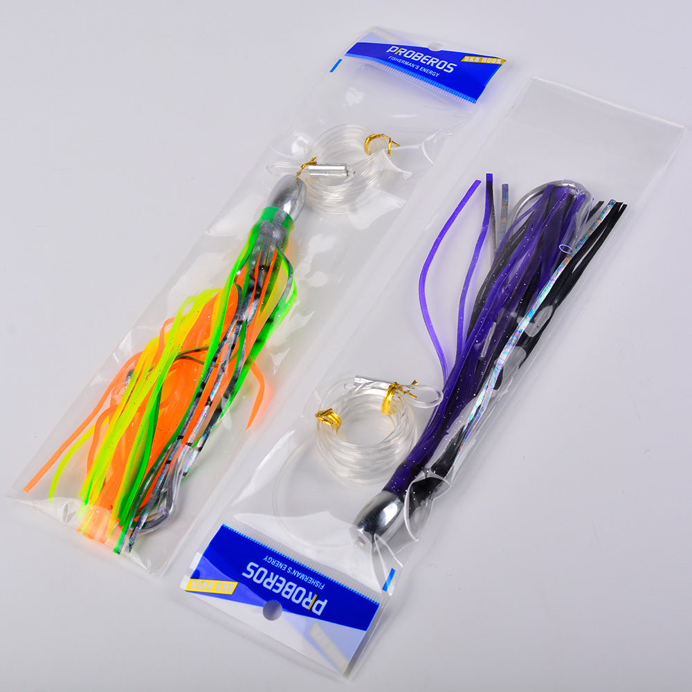 KATYUSHA Squid Trolling Lure, 66.5g, 20cm, with 8/0# Hook &amp; 170cm Leader&nbsp;