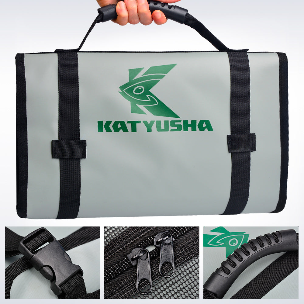 KATYUSHA Trolling Lure Set, 5PCS/Set, 9/11/14in, Round/Pointed Head, with Storage Bag