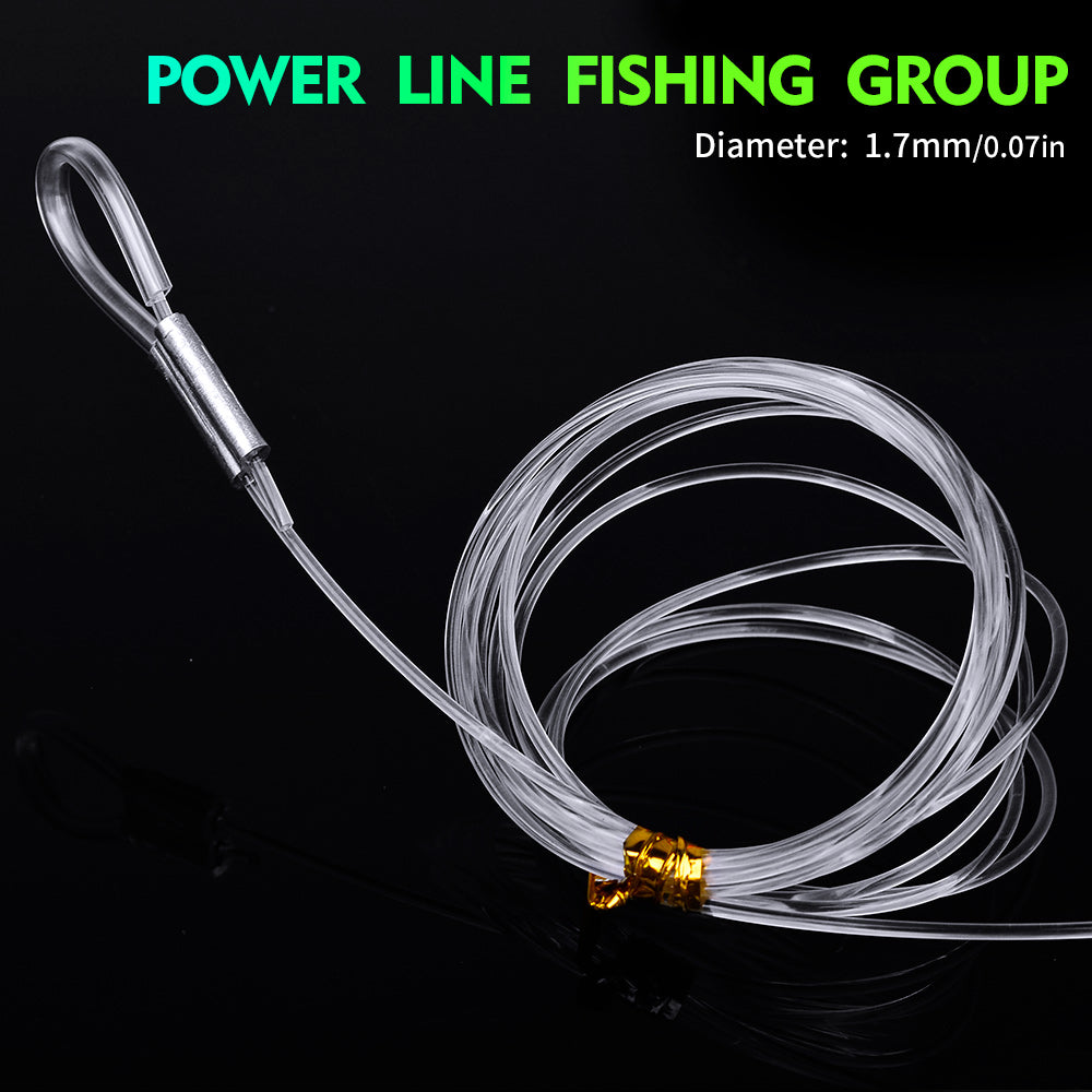 KATYUSHA Offshore Trolling Rig, Orange Dolphin Teaser + Squid Skirts, Pre-Rigged Lead Hook,6 Colors