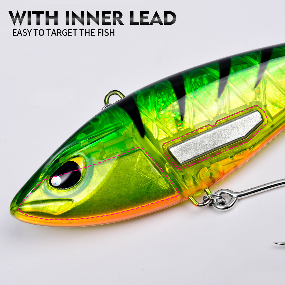 KATYUSHA DW660 & DW661 Vibration Hard Lure 8 Colors (A-H) Saltwater Offshore Fishing Bait 39g/125g (1PC Pack)