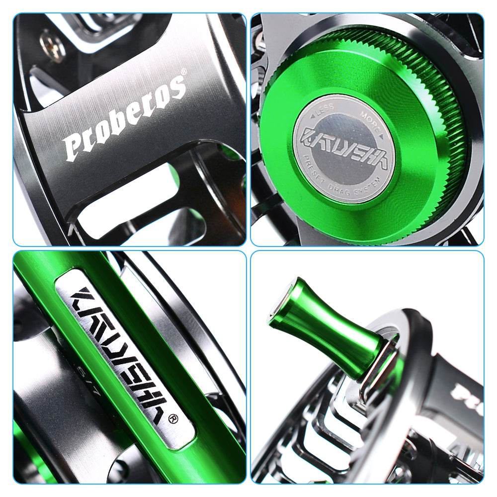 PROBEROS® FR05N COLOR B PREMIUM SEALED BEARING FLY REEL Precision Redefined for the Discerning Angler - Proberos