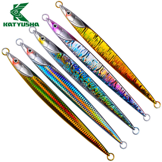KATYUSHA   Metal Fishing Lure 180-200-230-250-280g Artificial Jig Baits Hard Wobblers Fast Trolling  Jigging Sea pesca Isca 1PC