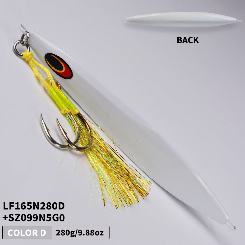 KATUYSHA  Metal Jig Fishing Lure Swimbait Spinner Sea Tackle Kit Pesca Artificial Bait Cast 3D Laser Wobbler Pike Spoon Carp Hook（ with Assist Hook）