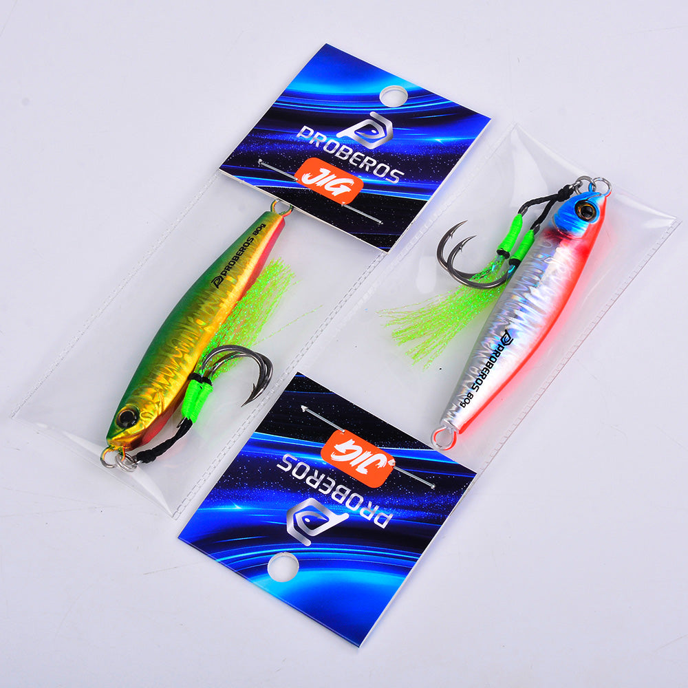 KATYUSHA Metal Jig Lure, 35g-80g, Multi-Color Holographic Fish Design&nbsp;Saltwater Vertical Jigging Bait, Realistic 3D Eye Finish£¨£©