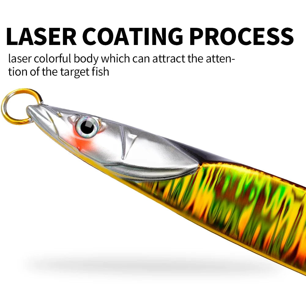 1PC   KATUYSHA   Metal Fishing Lure 180-200-230-250-280g Artificial Jig Baits Hard Wobblers Fast Trolling  Jigging Sea pesca Isca