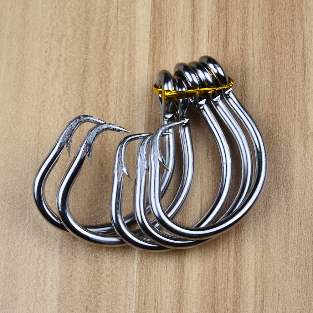 KATUYSHA  Wholesale Stainless Steel Tuna Swordfish Hooks - 4X Reinforcement Corrosion-Resistant Multi-Scenario