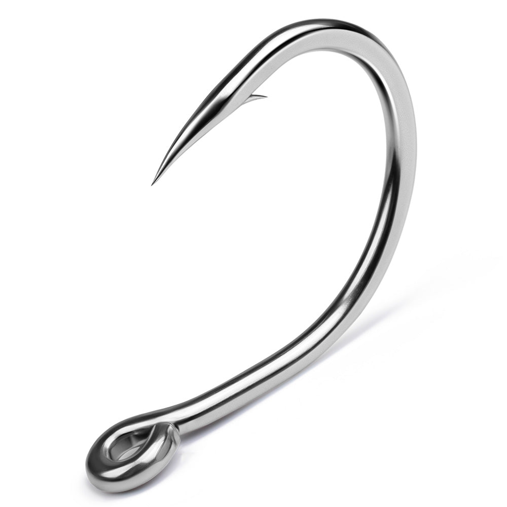 PROBEROS SJ60 Stainless Steel Circle Fishing Hooks, 3/0#-11/0# Heavy Duty Offshore Big Game Hooks