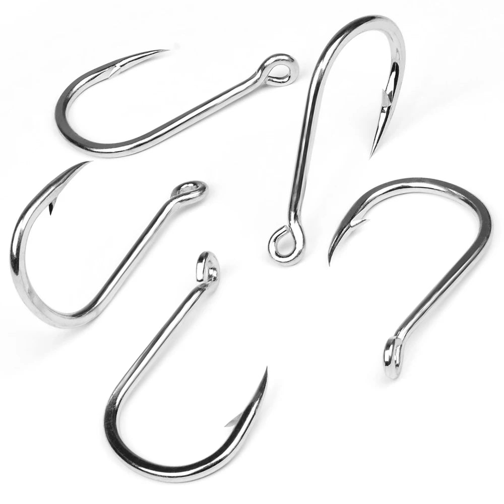 KATUYSHA Jig Fishing Hook High Carbon Steel - Barbed with Hydrophilic Coating for Faster Sinking