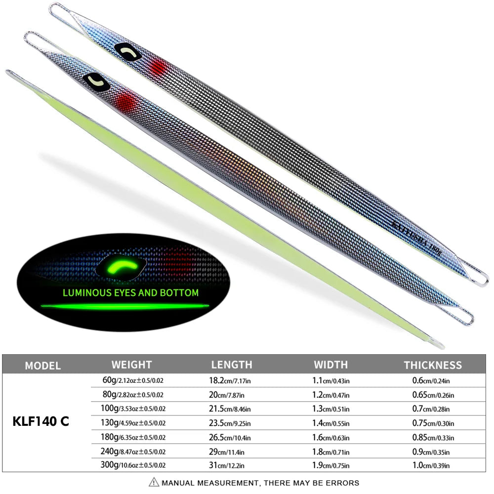 KATUYSHA  Metal Jig Fishing Lure Swimbait Spinner Cast 3D Laser Wobbler Pike Spoon Carp Hook Sea Tackle Kit Pesca Artificial Bait