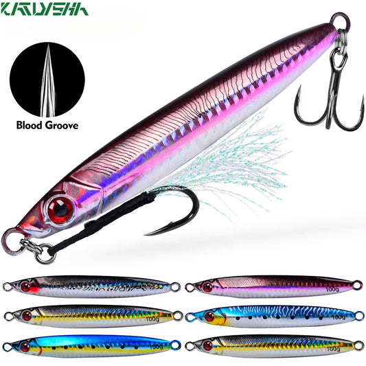 KATUYSHA Swimbait 3D Laser Wobbler Pike Spoon Carp Spinner Sea Tackle Kit Cast Hook Pesca Artificial Bait Metal Jig Fishing Lure