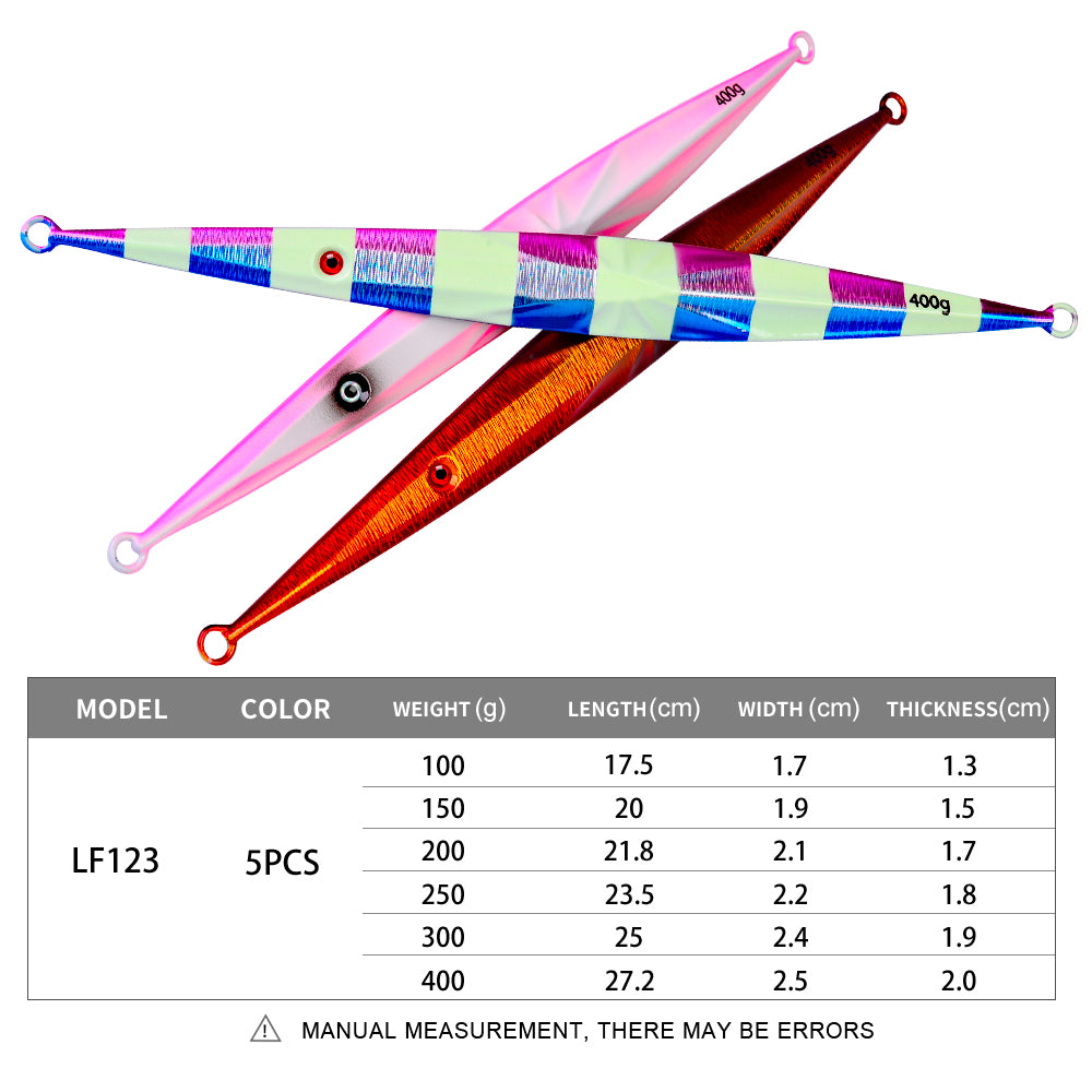 KATUYSHA  1PCS Metal Jigs Lure 100g-400g Sinking Saltwater Vertical Fishing Jigging Bait Long Casting Hard Wobbler Sea Pesca Isca