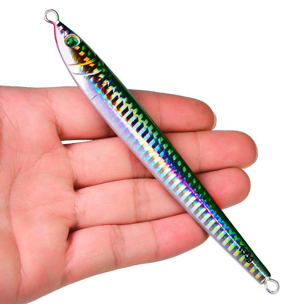 KATUYSHA  seawater jigging lure glowing sea fishing lure boat fishing baitlong throw metal lure
