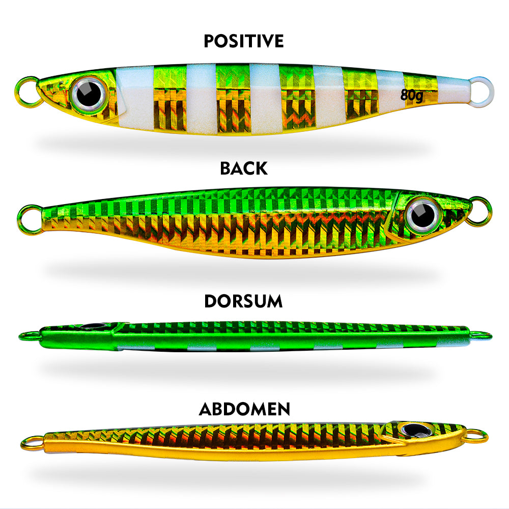 KATUYSHA 1PC Drag Metal Jig Spoon 14-80g Trolling Jigging Fish Sea Bass Hard Bait Fast Sinking Fishing Lure Wobbler Lure
